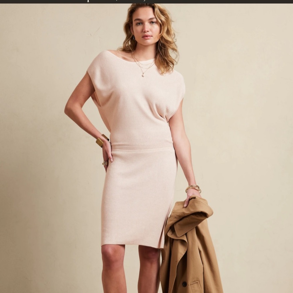 NWT BANANA REPUBLIC‎ RIB SWEATER DRESS